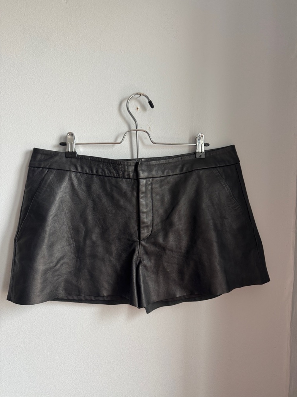 Zara&Kaia Black Leather Skirt - Picture 3 of 6